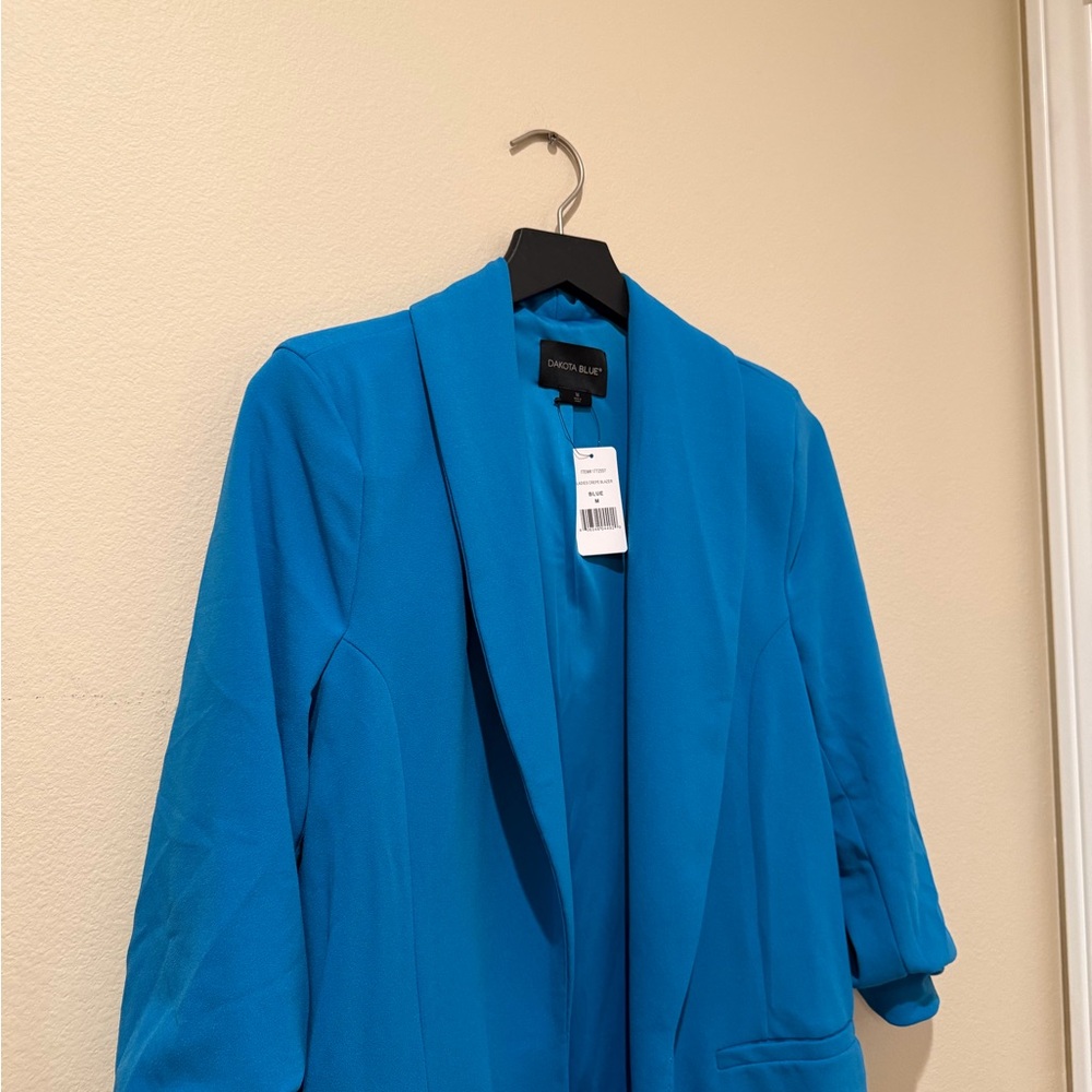 NWT Tahari Vibrant Blue Women's Blazer - Picture 5 of 8